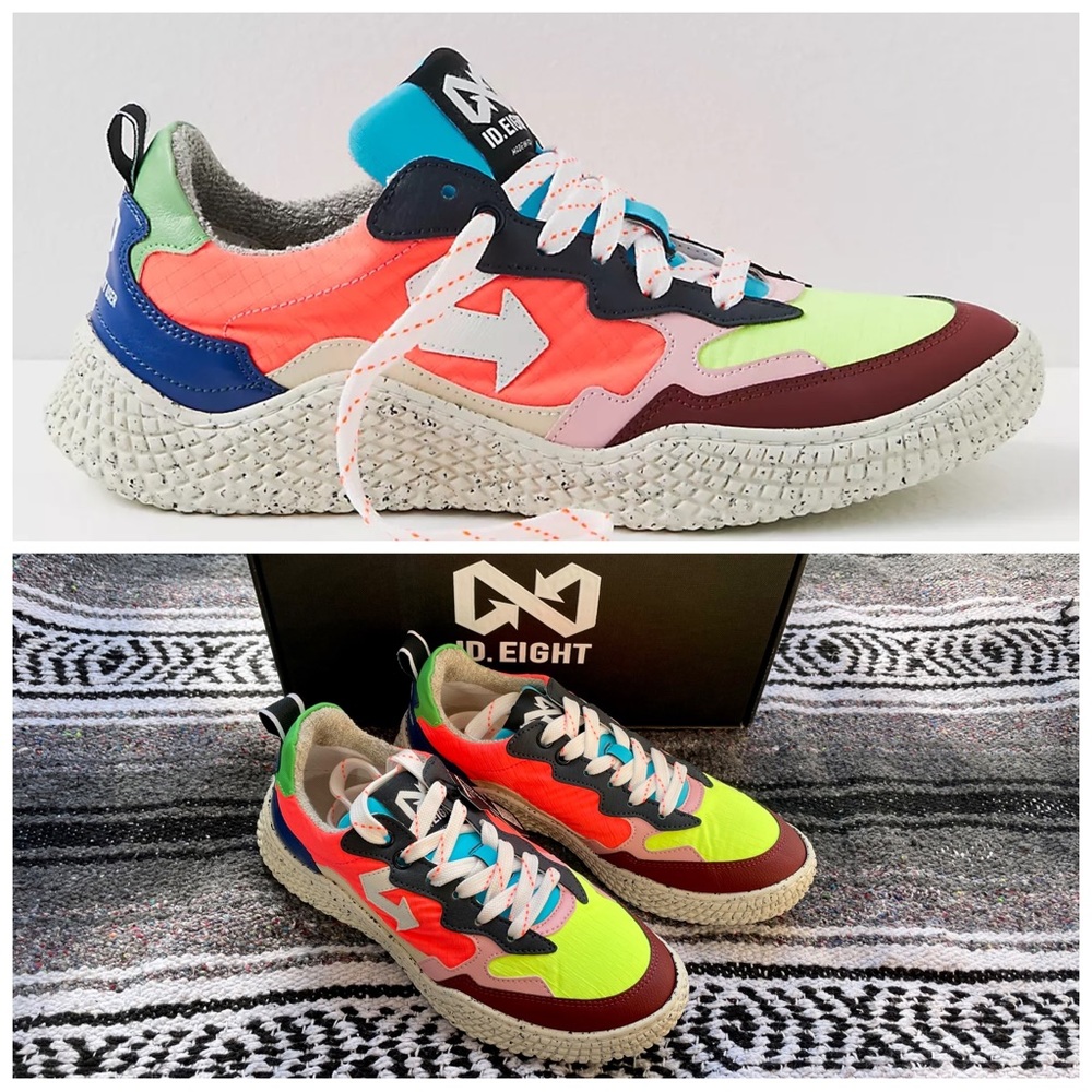 New ID.EIGHT Hana Sneakers Tropical
EU 38 (fits like 37 US Womens 7)
Italy Vegan